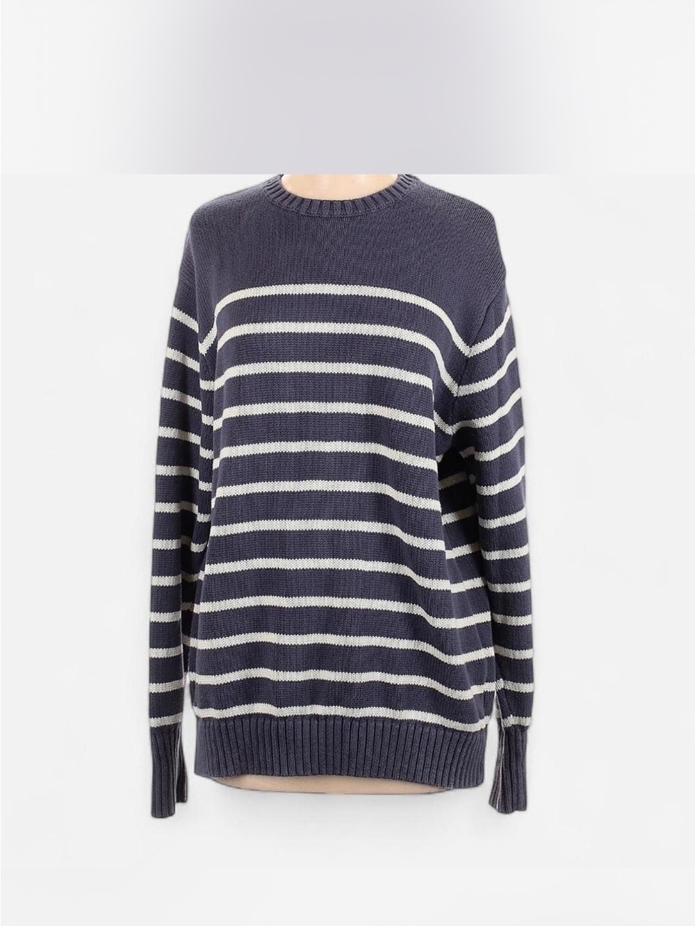 Brandy Melville Striped Crewneck Sweater